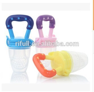 Cute silicone baby teether