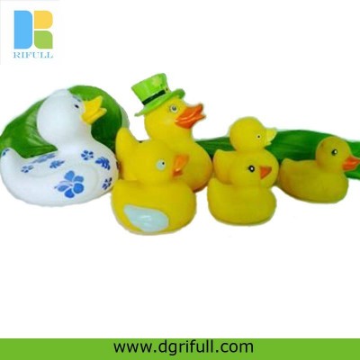 Funny Duck shape silicone toy