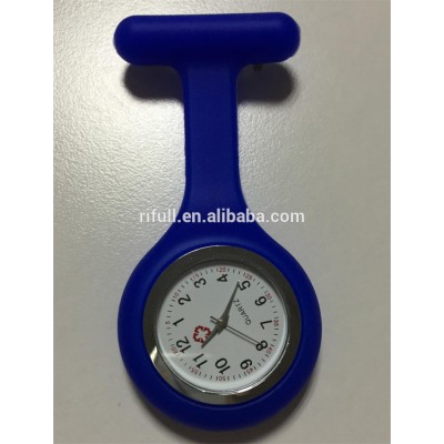 2015 silicone nurse pin watch hot selling in Waimaotong