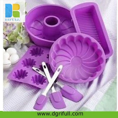 Eco-friendly cooking tool sets silicone